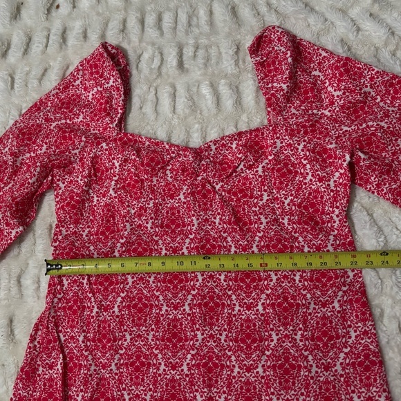 BODEN Women’s Linen Puff Sleeve Mini Shift Dress - Picture 15 of 16